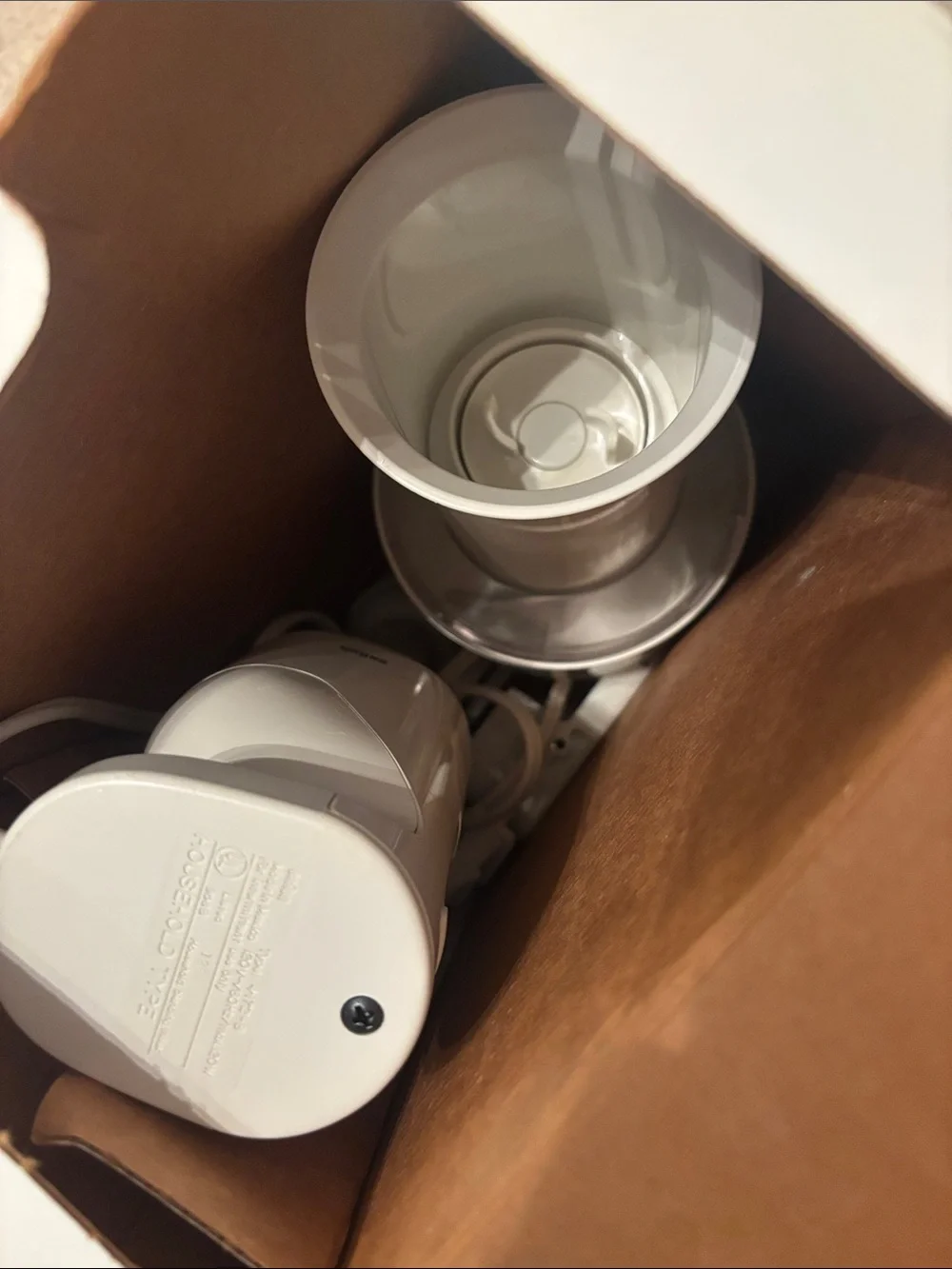 White Handblender + Mincer/Chopper - White